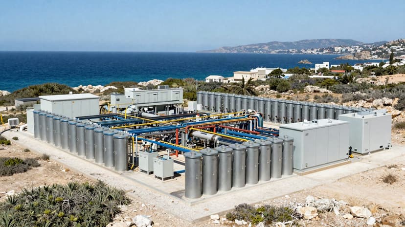 Virtual Power Plants on Island Grids